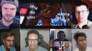 Five Nights at Freddys 1 Song FNAF RemixCover  2022 Version REACTION MASHUP1690 [upl. by Ferrand195]