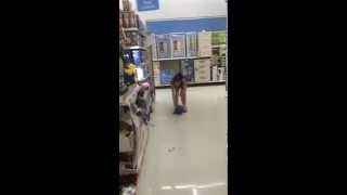 Kickball in walmart [upl. by Lleuqram]