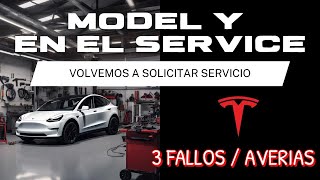 Tesla Model Y en reparación por segunda vez [upl. by Ballman244]