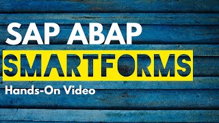 SAP ABAP  Steps by step How to Create a QR Code and Bar Code in Smartfrorm [upl. by Svoboda]