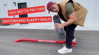 Blunt Steel Skateboard Slappy Rail Unboxing [upl. by Lankton852]