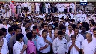 Funeral ritual of Bal Thackeray at Shivaji Park [upl. by Ecnarrat812]