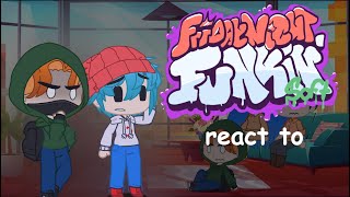 FNF soft react to FNF soft reacciona a gya gachaSHORToriginal [upl. by Aday471]