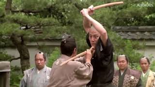 Samurai movie fight scene Kenjutsu with bokken [upl. by Krenek]