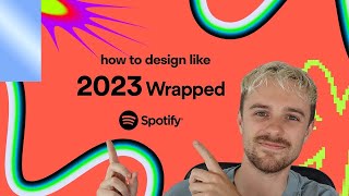 How to design the Spotify Wrapped 2023 layout [upl. by Euhsoj]