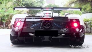 Pagani Zonda Cinque 25 loud revs [upl. by Muhan]