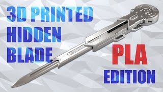 How to Assemble PLA Edition Hidden Blade by Sonndersmith [upl. by Cath]