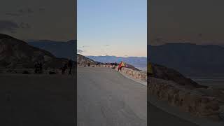 데스 밸리 해돋이 명소 자브리스키 포인트 Sunrise at Zabriskie Point shorts travel sunrise [upl. by Yelime]