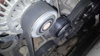 PORTER II Fan belt installation of Hyundai truck D4CB [upl. by Ballman]