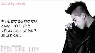 Eyes nose lips  Japanese lyrics [upl. by Abate940]