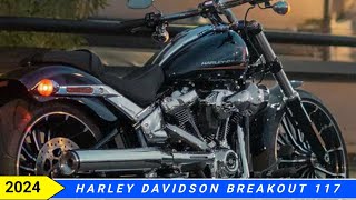 2024 Harley Davidson Breakout 117 Specs Colors And Price [upl. by Esom412]