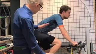 Fiets afstellen Bike fitting uitgelegd door Annovelo reach en drop [upl. by Schroder610]