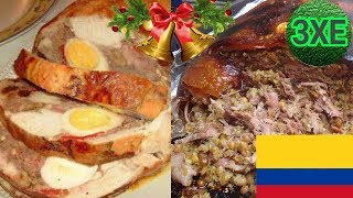 5 comidas NAVIDEÑAS representativas de COLOMBIATriple Eco [upl. by Audun716]