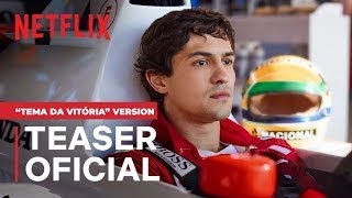 Senna  Teaser Oficial  Netflix Brasil  30th Anniversary Tribute  Tema da Vitória [upl. by Nibla]