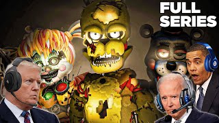 US Presidents Play Freddy Fazbears Pizzeria Simulator FULL SERIES [upl. by Htessil35]