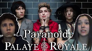 Palaye Royale  Paranoid  Reaction [upl. by Yhtomiht]