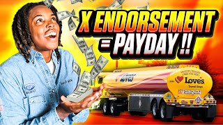 Hazmat Endorsement Steps  X Endorsement   More Money [upl. by Ellednahs334]