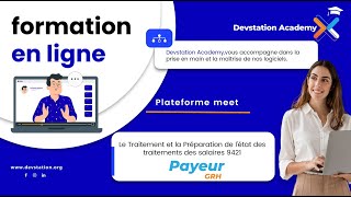 Le Traitement et la Préparation de létat des traitements des salaires 9421 [upl. by Nayve]