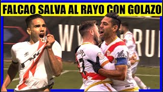 GOLAZO DE RADAMEL FALCAO recien ingresado al campo en el RAYO VALLECANO vs Athletic Bilbao  La Liga [upl. by Ellebasi]