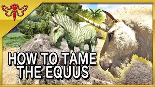 ARK Survival Evolved Tutorial  How to Tame the Equus and the Unicorn [upl. by Aicile512]