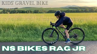 kids gravel bike NS Bikes RAG JR [upl. by Pernas]