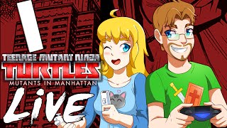 TMNT Mutants in Manhattan LIVE Playthrough Part 1 Feat Kwife amp Kwing [upl. by Dionis]