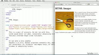 HTML Tutorial  Flowing text around an image [upl. by Esya]