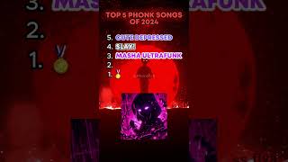 Top 5 Phonk Songs of 2024😈 [upl. by Ailb]