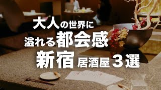 【新宿居酒屋３選】大人デートに使える隠れ家居酒屋  おすすめ  コスパ最強 ネオ居酒屋 [upl. by Akinal]