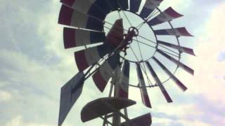 Windmill Repair  Update 5  Pumping Water [upl. by Blader]