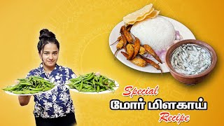 Sunday samayal  Special Mor Milagai  மோர் மிளகாய்  kannika snehan cooking [upl. by Zarla]