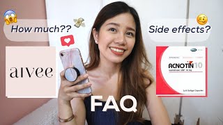 AIVEE CLINIC WORTH IT Prices  acnotin isotretinoin experience FAQ [upl. by Edyaw]