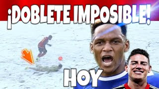 🚨DOBLETE IMPOSIBLE COLOMBIANO VEAN  YERRYMINA PARTIDAZO LUIS DIAZ JAMES RODRIGUEZ HOY [upl. by Zolnay]