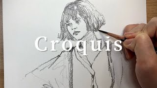 5분 드로잉 막 그리기배속없음 인체 크로키  croquis  pencil drawing [upl. by Lalla1]