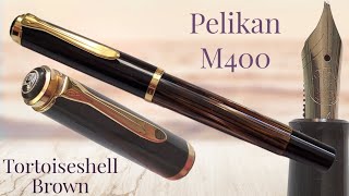 Pelikan M400 Old Style Vintage 14C Tortoiseshell Brown [upl. by Osugi]