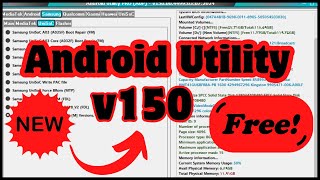 Android Utility Tool V150 Latest Version 2024 Free Download  Android tool 150 [upl. by Anaugahs]