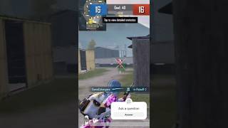 One shot game over in one second pubgmobile battleroyalegame bgmi howtopushrankinpubg pubg [upl. by Culbert]