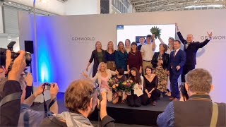 Young Designers Corner  NachwuchstalenteContest auf der Munich Show  Gemworld 2019 [upl. by Reahard105]