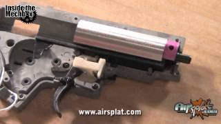 Inside The Mechbox Snow Wolf M99 Airsoft AEG Sniper Upgrade Part 2 [upl. by Buffum]