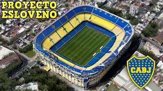 Bombonera  Proyecto Esloveno  Boca Futuro Estadio [upl. by Hammad]