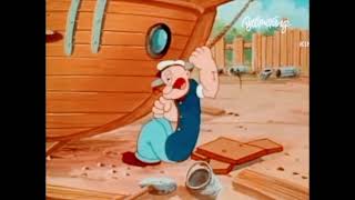 Popeye The Sailor Redrawn quotMy Pop My Popquot Ending Titles Terrances Productions Inc Print [upl. by Maitland101]