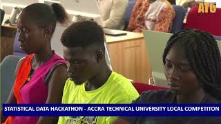 STATISTICAL DATA HACKATHON ACCRA TECHNICAL UNIVERSITY LOCAL COMPETITON [upl. by Vassaux]