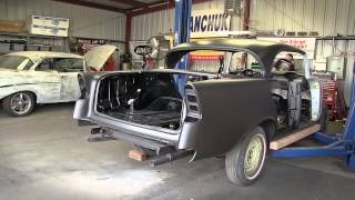 Danchuk 1956 Chevy 4Door Hardtop Build  Part 3  Danchuk USA [upl. by Diantha]