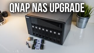 Upgrading The QNAP TS870 NAS  New CPU And RAM [upl. by Benetta934]