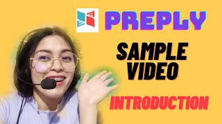 PREPLY SAMPLE VIDEO INTRODUCTION PHILIPPINES INTERNATIONAL ESL COMPANY [upl. by Heigl388]