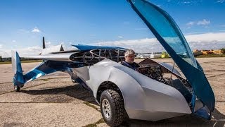 First Ever Flying Car  AeroMobil [upl. by Ecnaret290]