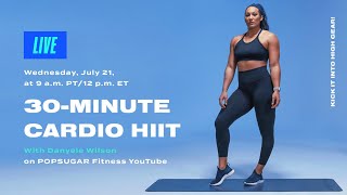 30Minute Cardio HIIT With Danyele Wilson [upl. by Fadden513]