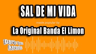 La Original Banda El Limon  Sal De Mi Vida Versión Karaoke [upl. by Alyel900]