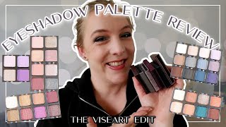 EYESHADOW PALETTE REVIEW 2023  The Viseart Edit [upl. by Simah355]