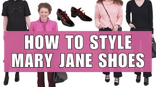 How To Style Mary Janes For Fall 2023  Casual Dressy amp Workwear Outfits With Mary Jane Shoes [upl. by Saimerej76]